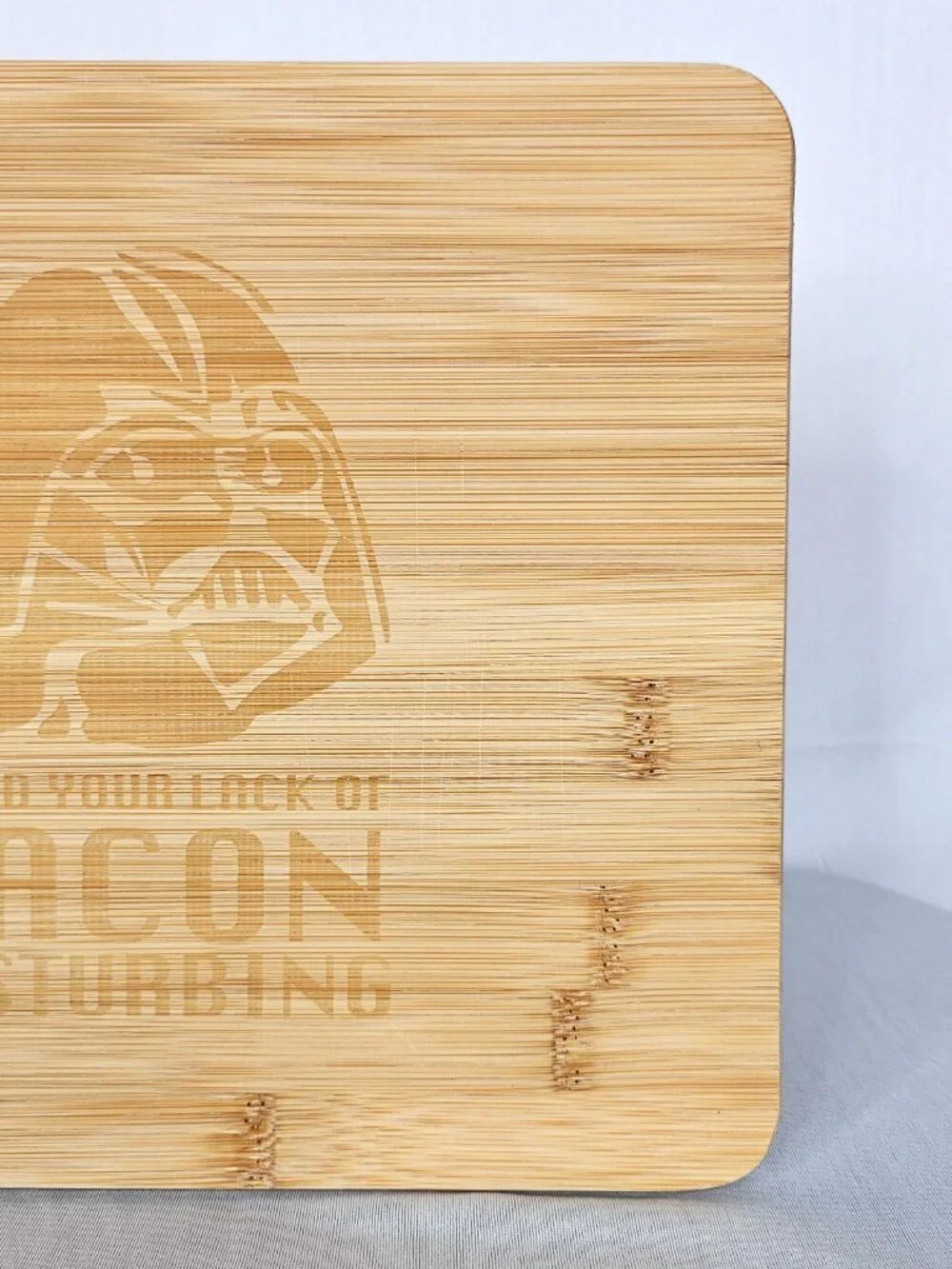 Star Wars Darth Vader Bacon Cutting Board | Novelty Kitchen Decor